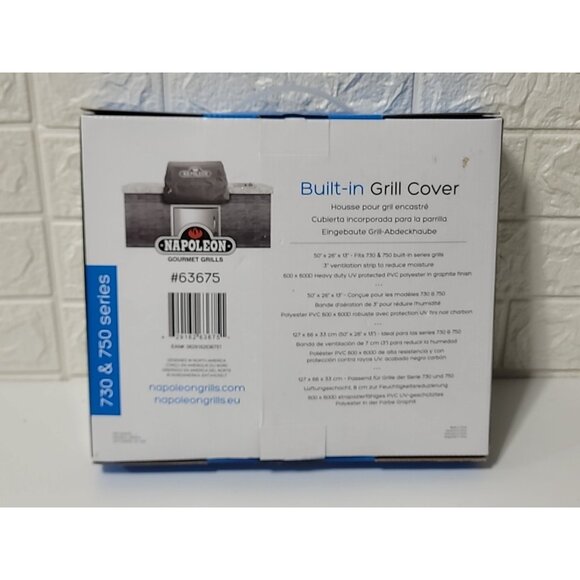 Napoleon Grill Cover #63675 for 730 & 750 Series 42.5 Inch Built-In Grills - Picture 6 of 8